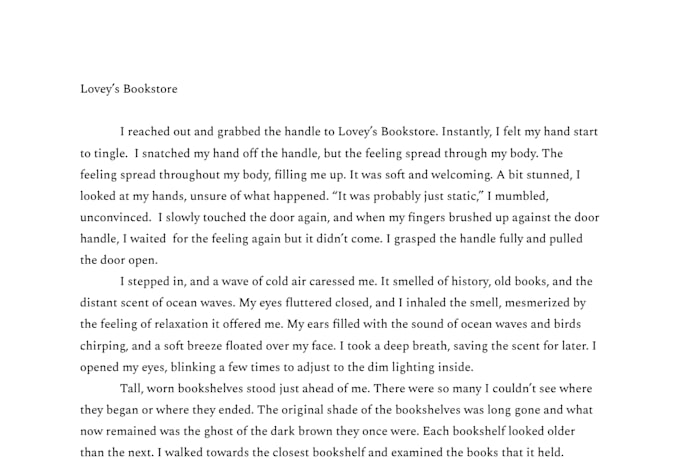 give creative feedback to writers